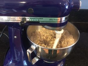 oats in the mixer