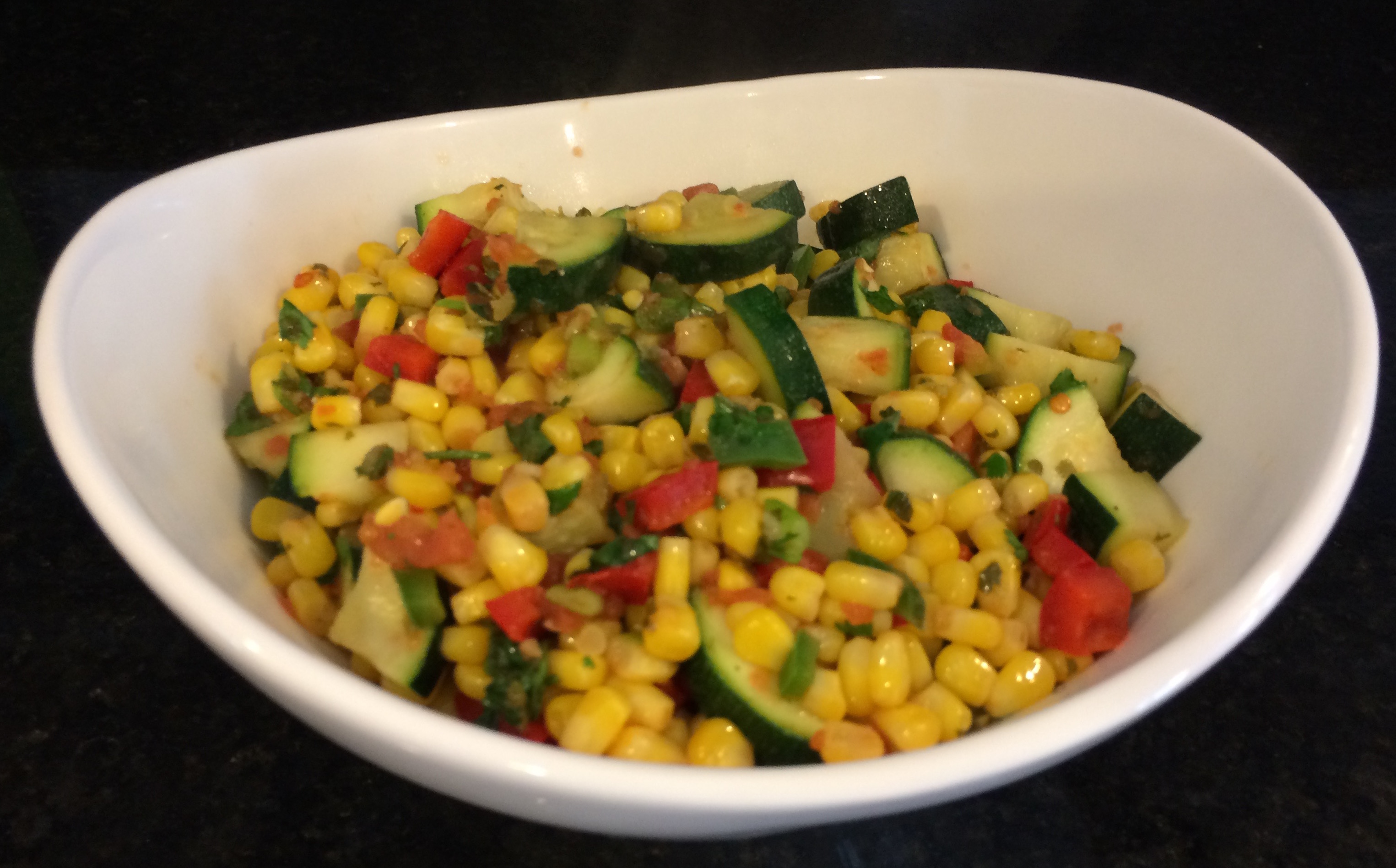 fiesta corn in a bowl