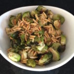 brussls sprouts with almonds